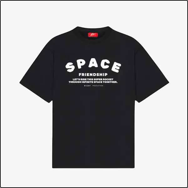 Space_Cosmic_for_Stellar_Bonds_Regular_Fit_Black_100%_Cotton_T-shirt