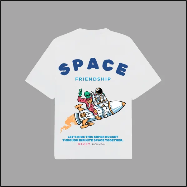 Space_Cosmic_for_Stellar_Bonds_White_Cotton_Regular_T-shirt_For_Men