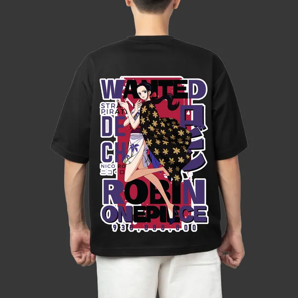 Demon_Child_Nico_Robin_Black_Cotton_Oversize_T-Shirt_For_Men
