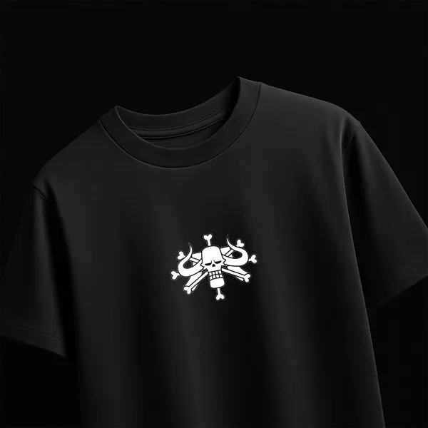 Kaido_Dragon_Fury_Black_Cotton_Oversize_T-Shirt_For_Men