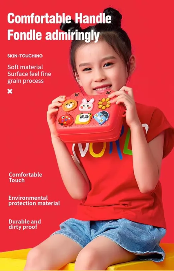 Multicolor_Kids_Cartoon_Silicon_Crossbody_Bag_(18.2_X_7.2_X_15_Cm)