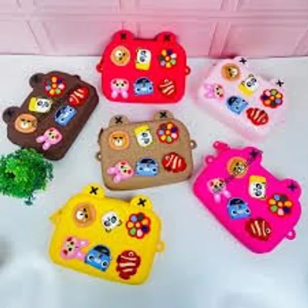 Multicolor_Kids_Cartoon_Silicon_Crossbody_Bag_(18.2_X_7.2_X_15_Cm)
