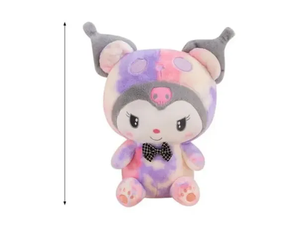 Multicolor_Kawaii_Kuromee_Soft_Plush_Toy_With_Bow_Tie_(45_Cm)
