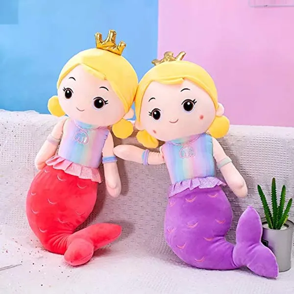 Multicolor_Cute_Super_Soft_Mermaide_Doll_(50Cm)