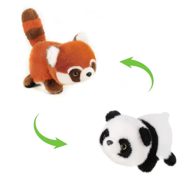 Multicolor_Reversible_Panda_Soft_Toy__(Pack_Of_2)