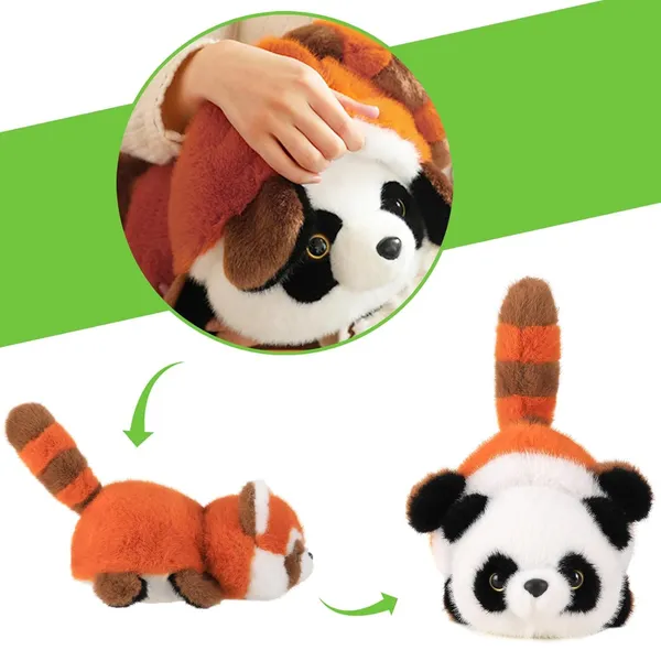 Multicolor_Reversible_Panda_Soft_Toy__(Pack_Of_2)