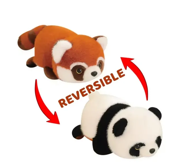 Multicolor_Reversible_Panda_Soft_Toy__(Pack_Of_2)