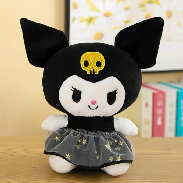 Multicolor_Kuroomii_And_Hello_Kitty_Plush_Toy