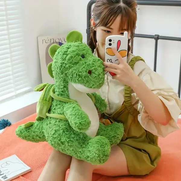 Multicolor_Adorable_Dinosaur_Soft_Toy_With_Bag_(30_Cm)