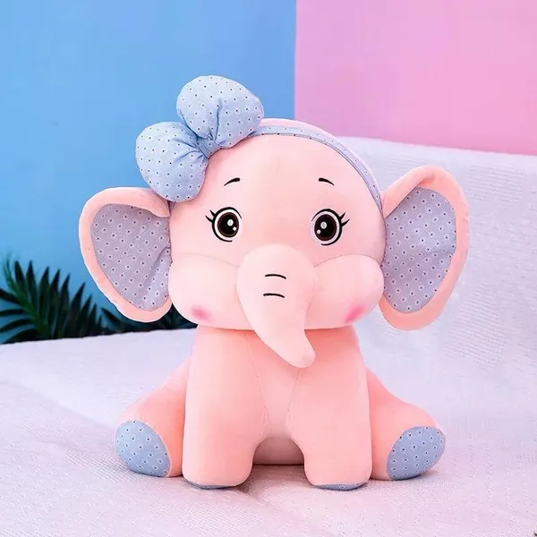 Multicolor_Soft_Plush_Elephant_Toy_(30_Cm)