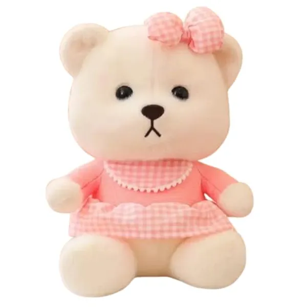 Pink_Dress_Soft_Teddy_Bear_Toy_(35_Cm)