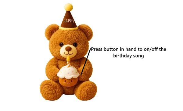 SCOOBA_musical_birthday_teddy_bear_soft_toy_40cm_height