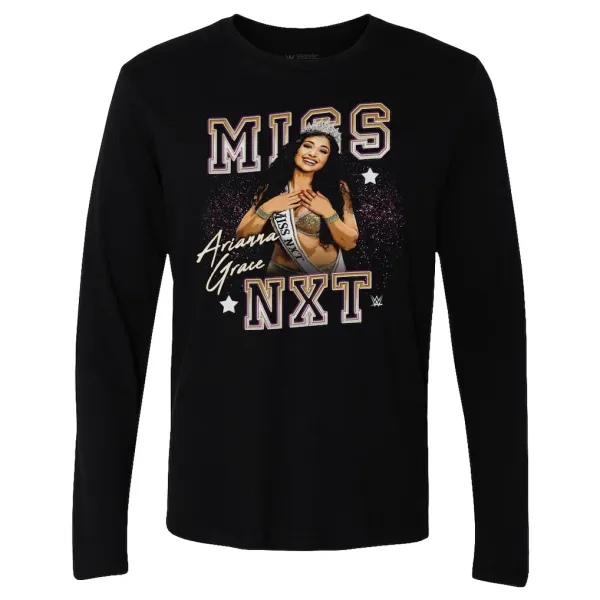500_Level_Black_Arianna_Grace_Miss_NXT_Long_Sleeve_T-Shirt
