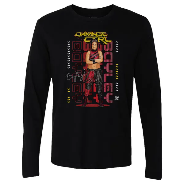 500_Level_Black_Bayley_Damage_CTRL_Long_Sleeve_T-Shirt