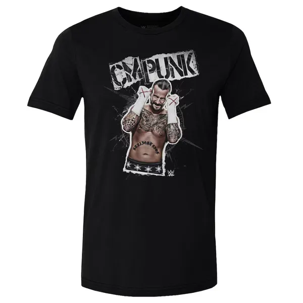 500_Level_Black_CM_Punk_Grunge_T-Shirt