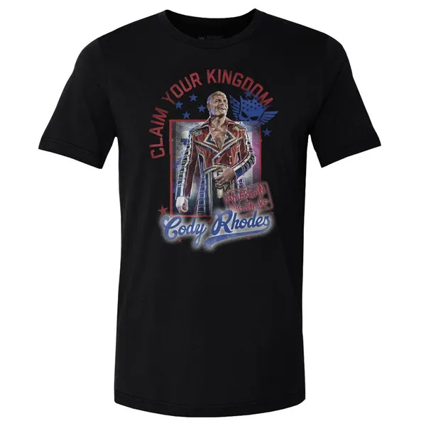 500_Level_Black_Cody_Rhodes_Claim_Your_Kingdom_T-Shirt