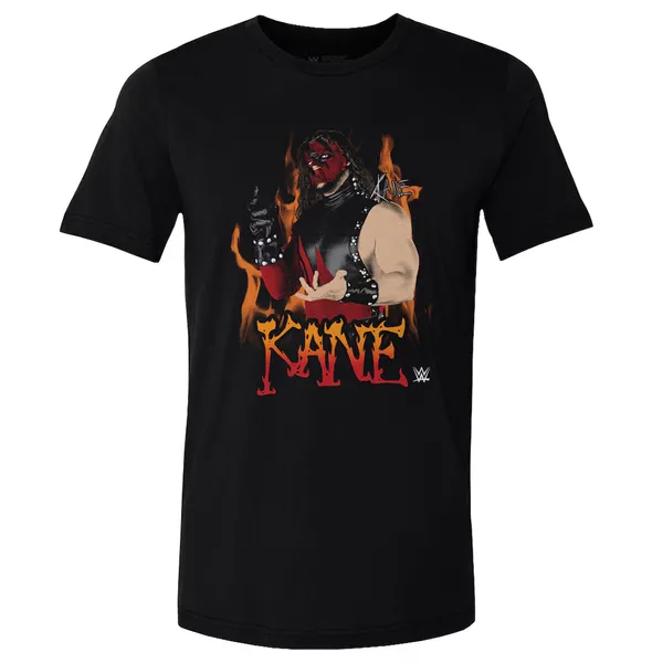 500_Level_Black_Kane_Mask_Flames_T-Shirt