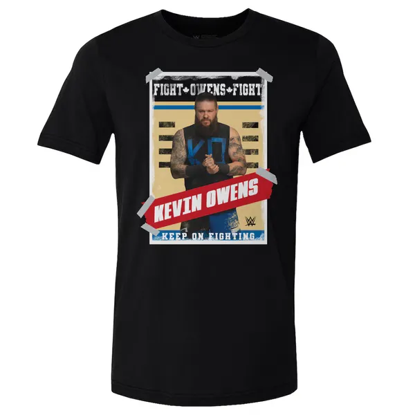 500_Level_Black_Kevin_Owens_Poster_T-Shirt