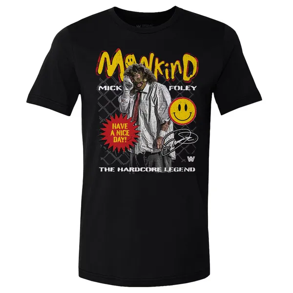 500_Level_Black_Mick_Foley_Mankind_Have_A_Nice_Day_T-Shirt