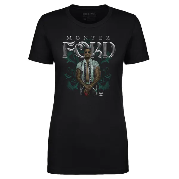 500_Level_Black_Montez_Ford_Bitmap_T-Shirt