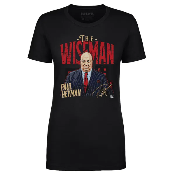 500_Level_Black_Paul_Heyman_Pose_T-Shirt