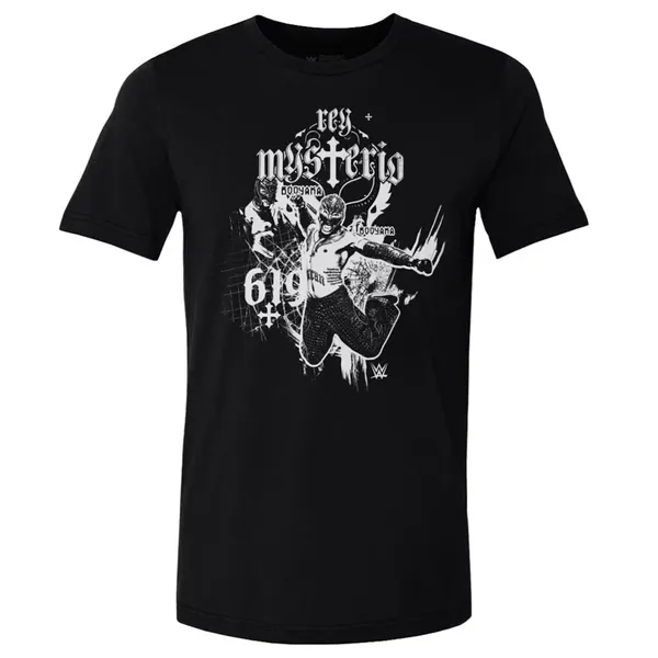 500_Level_Black_Rey_Mysterio_Mono_T-Shirt