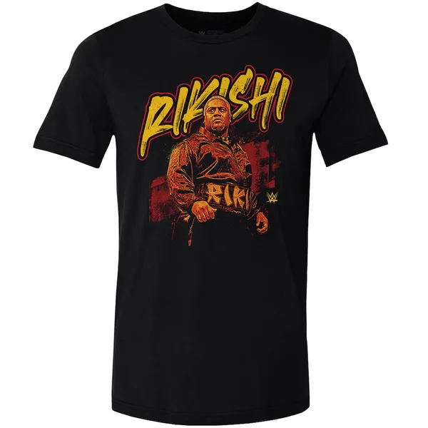500_Level_Black_Rikishi_Splatter_T-Shirt