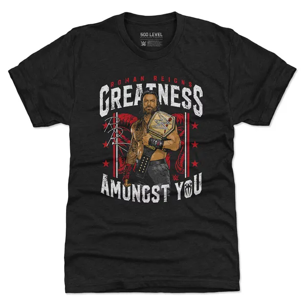 500_Level_Black_Roman_Reigns_Greatness_Amongst_You_Premium_T-Shirt