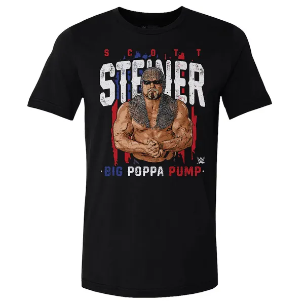 500_Level_Black_Scott_Steiner_Big_Poppa_Pump_T-Shirt