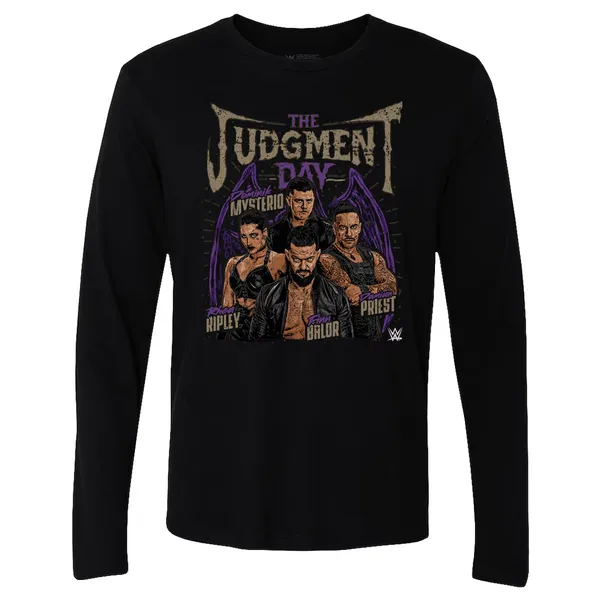 500_Level_Black_The_Judgment_Day_Pose_Long_Sleeve_T-Shirt