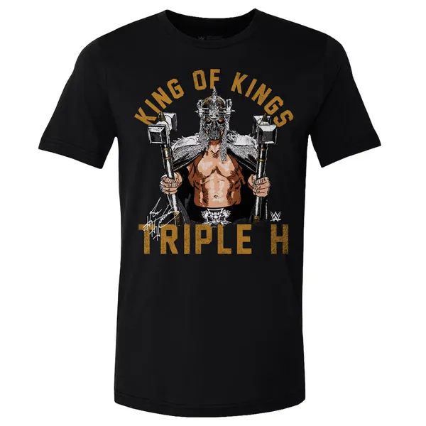 500_Level_Black_Triple_H_King_Of_Kings_T-Shirt