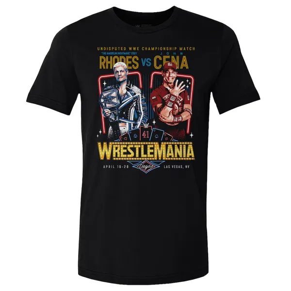 500_Level_Black_WrestleMania_41_Cody_Rhodes_vs._John_Cena_T-Shirt