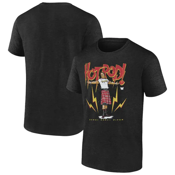 500_Level_Black_"Rowdy"_Roddy_Piper_Hot_Rod_Tri-Blend_T-Shirt