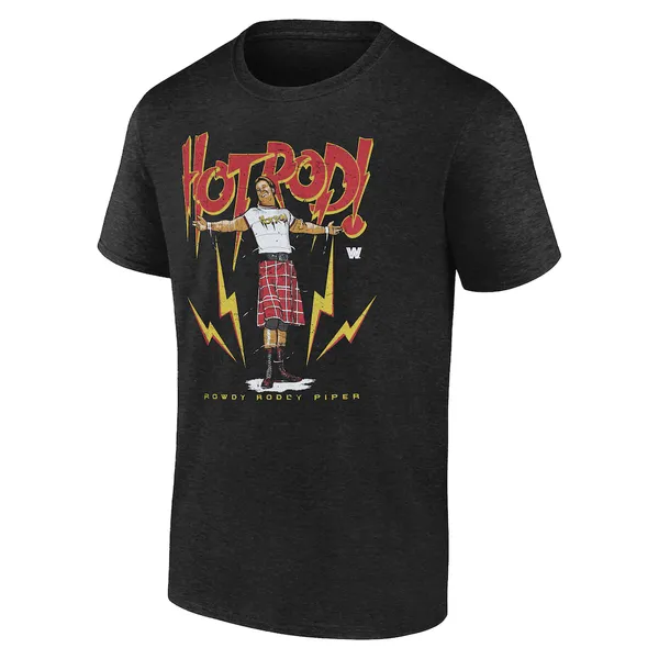 500_Level_Black_"Rowdy"_Roddy_Piper_Hot_Rod_Tri-Blend_T-Shirt