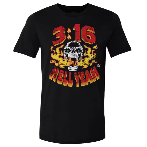 500_Level_Black_"Stone_Cold"_Steve_Austin_Hell_Yeah_T-Shirt