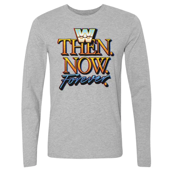 500_Level_Gray_WWE_Long_Sleeve_T-Shirt