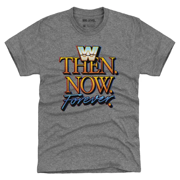500_Level_Gray_WWE_Premium__Round_Neck_T-Shirt_For_Men