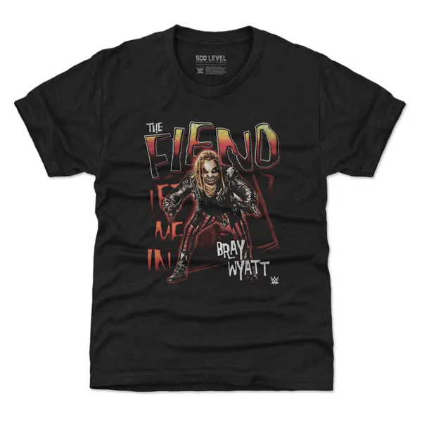 500_Level_Heather_Black_Bray_Wyatt_Let_Me_In_T-Shirt