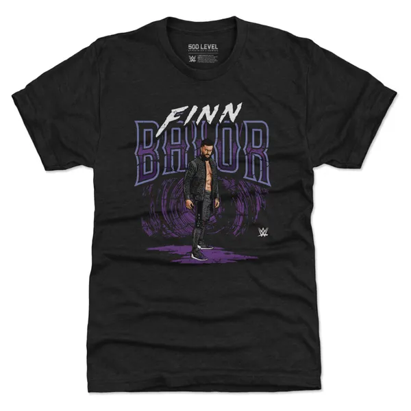 500_Level_Heather_Black_Finn_Bálor_Superstar_Name_Tri-Blend_T-Shirt_Ships_Directly_From_a_Trusted_Partner