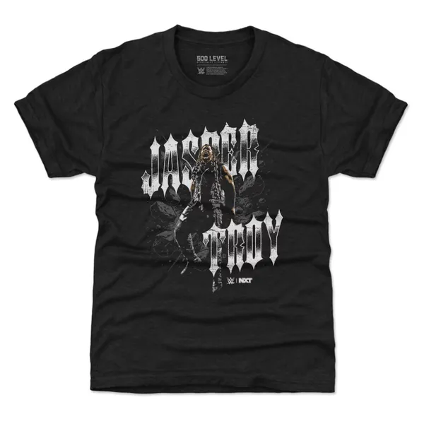 500_Level_Heather_Black_Jasper_Troy_Grunge_T-Shirt