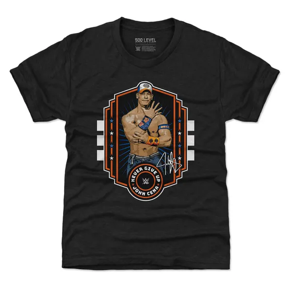500_Level_Heather_Black_John_Cena_Never_Give_Up_Emblem_T-Shirt