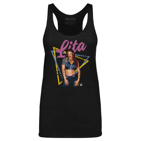 500_Level_Heather_Black_Lita_Rebel_Tri-Blend_Tank_Top