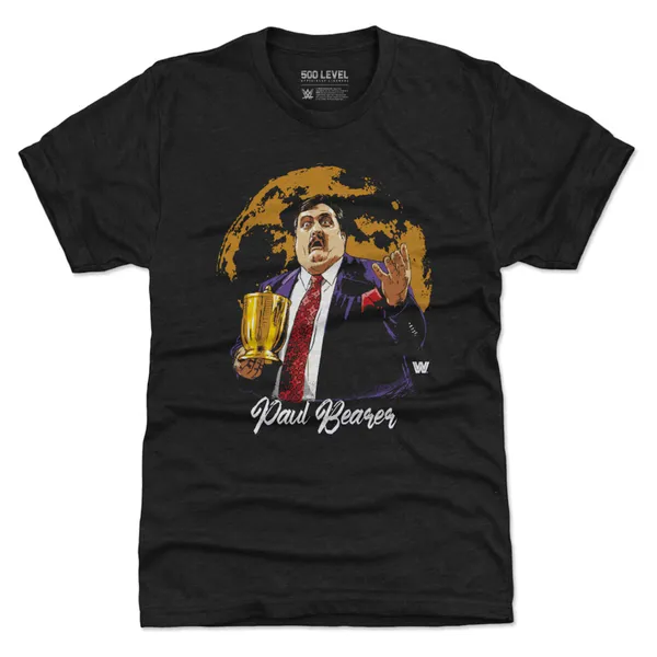 500_Level_Heather_Black_Paul_Bearer_Moon_Premium_Tri-Blend_T-Shirt