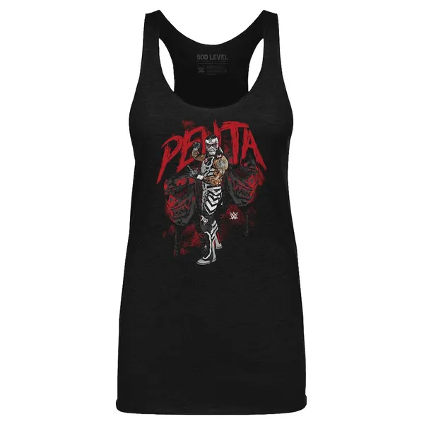 500_Level_Heather_Black_Penta_Grunge_Pose_Tank_Top