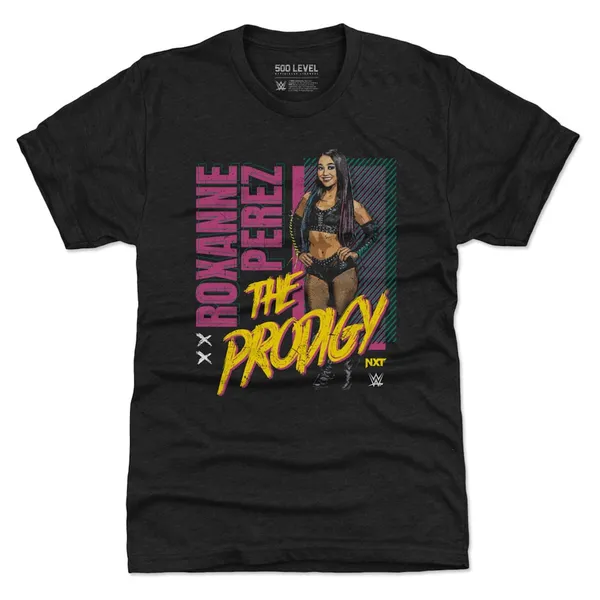 500_Level_Heather_Black_Roxanne_Perez_Grunge_Tri-Blend_T-Shirt