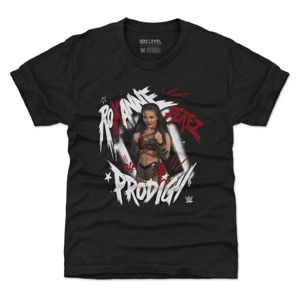 500_Level_Heather_Black_Roxanne_Perez_The_Prodigy_T-Shirt