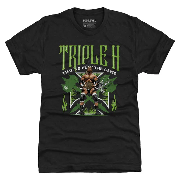 500_Level_Heather_Black_Triple_H_Premium_T-Shirt