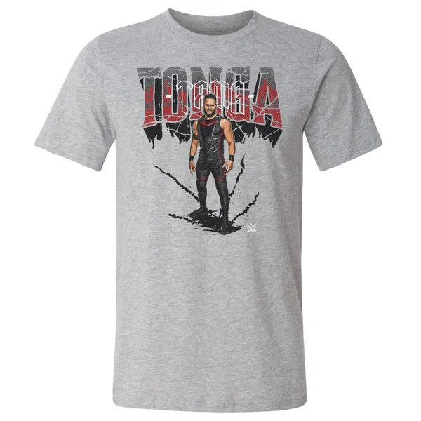 500_Level_Heather_Gray_Tama_Tonga_Grunge_T-Shirt