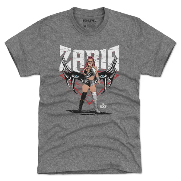 500_Level_Heather_Gray_Zaria_Eyes_Tri-Blend_T-Shirt