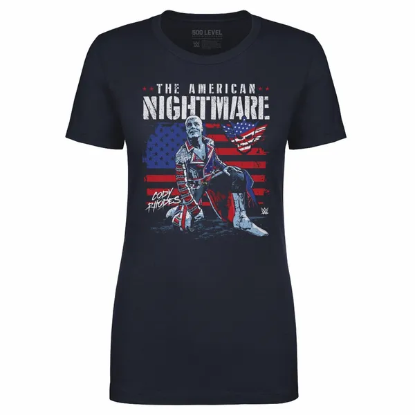 500_Level_Navy_Cody_Rhodes_American_Flag_T-Shirt